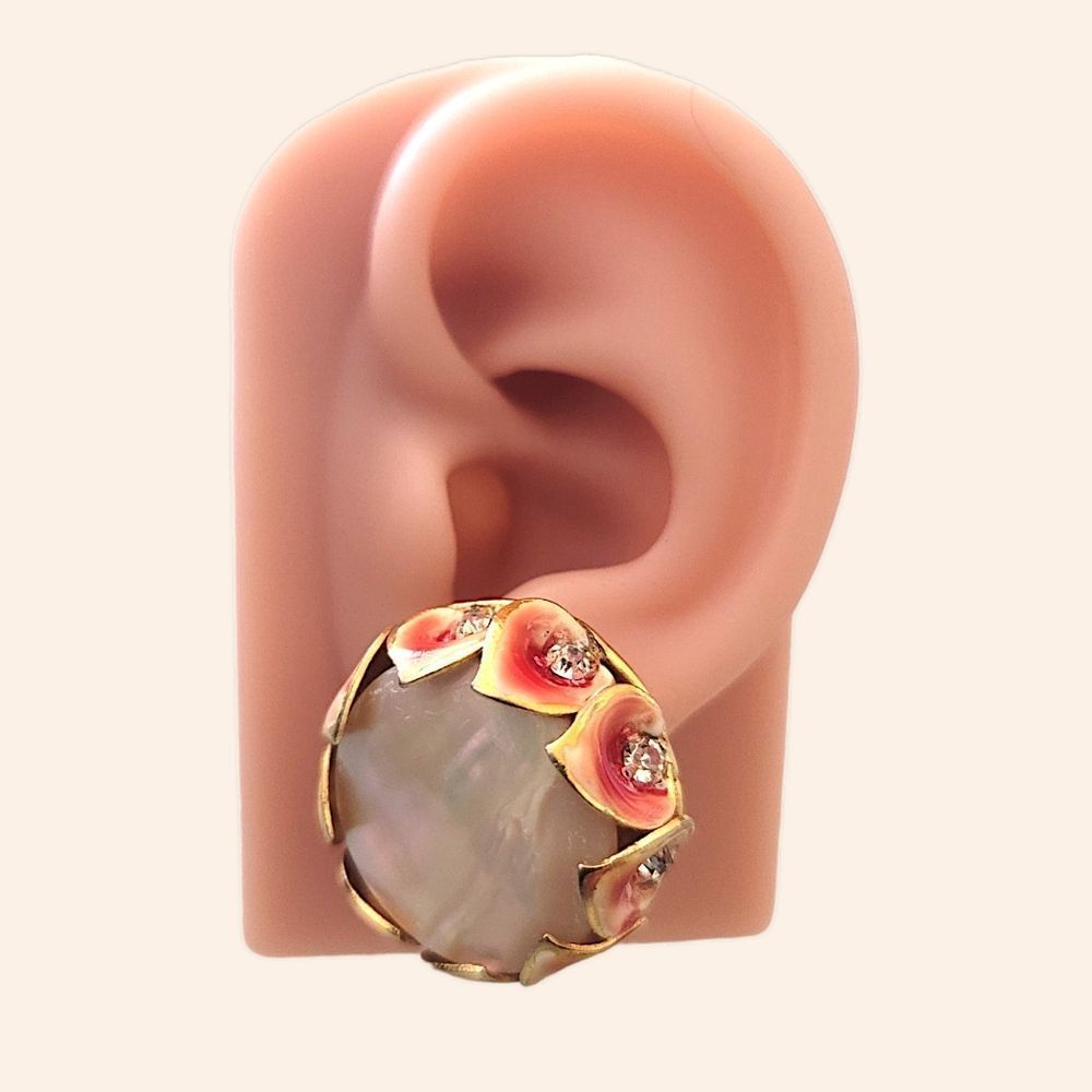 Rare Sandor Vintage Clip-on Earrings